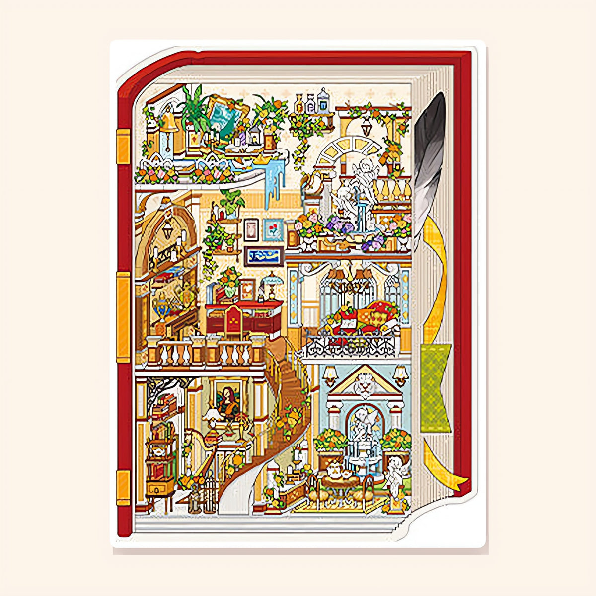 Storybook Manor finished scene, included in Scene Set: My Little House
